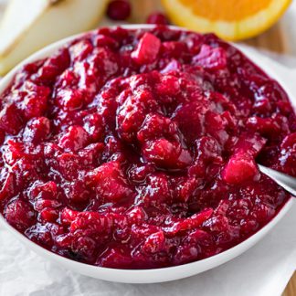 Order Now for Christmas- Homemade Cranberry Sauce with Port